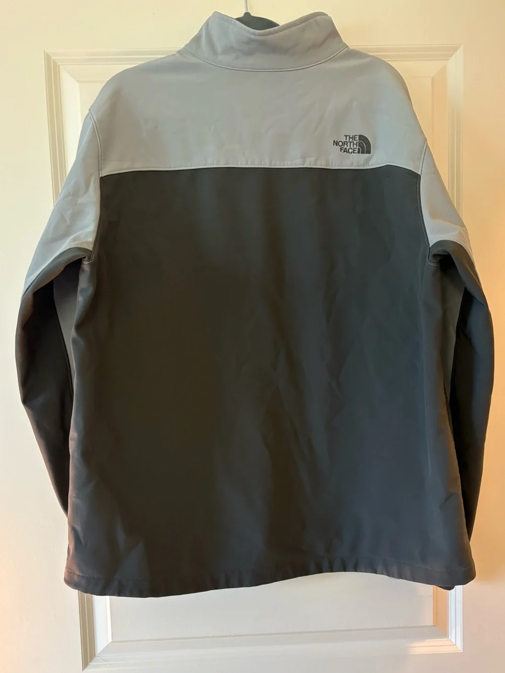 The North Face Men’s Two-Tone Gray Softshell Jacket